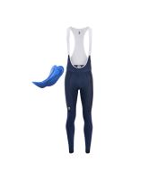 MOTION Z6 | Zateplené kalhoty se šlemi + ZX sedlo | Navy Blue | Velikost: 7/3XL