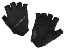 Krátkoprsté rukavice MAX1 černé vel. M