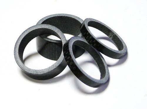 Spacer A-H 1 1" carbon set 4 ks
