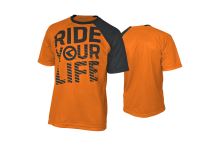 Enduro dres KELLYS RIDE YOUR LIFE krátký rukáv orange - vel. L