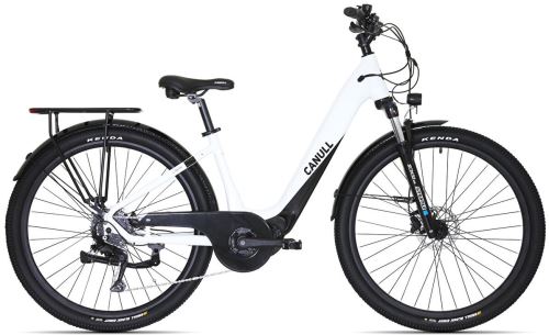Elektrokolo CANULL City 3 720 Wh (S) pearl white
