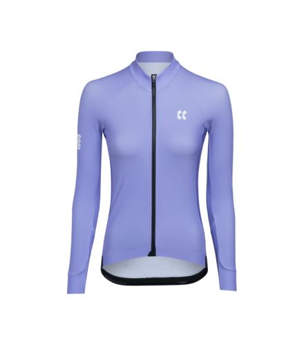PASSION Z6 Dres dlouhý rukáv TEMPS Lavender Purple DÁMSKÝ