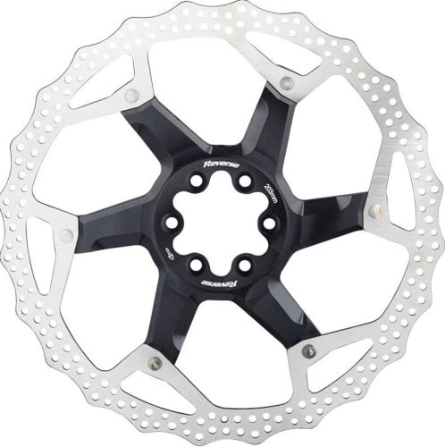 Brzdový kotouč 203 mm, 6 děr, Reverse Alloy/Steel, Black