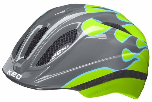 Přilba KED Meggy Trend S flame grey green 46-51 cm
