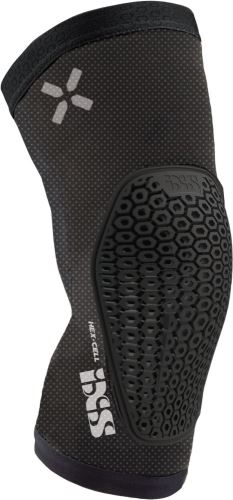IXS Flow XTG knee guards, black