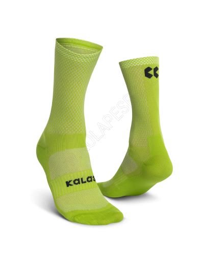 Ponožky vysoké Verano lime KALAS Z3