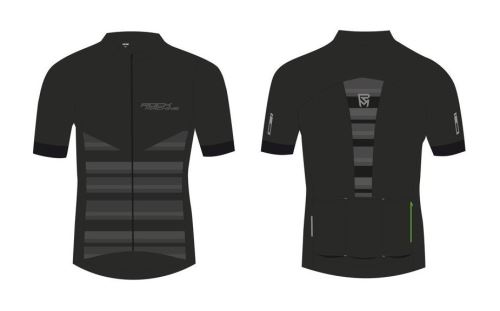 Dres ROCK MACHINE MTB/XC černo/šedý