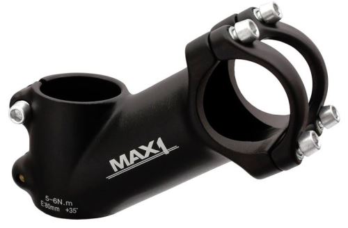 Představec MAX1 High 80/35°/31,8 mm černý
