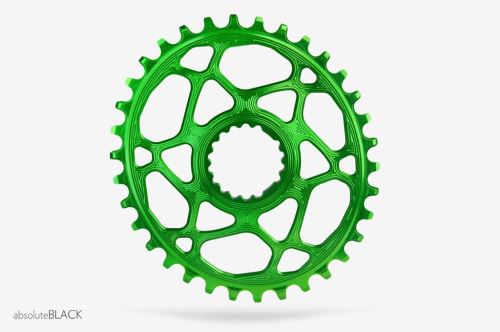 Převodník ABSOLUTEBLACK CANNONDALE OVAL zelená (265054)