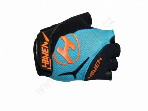 Krátkoprsté rukavice HAVEN DEMO KID SHORT blue/orange