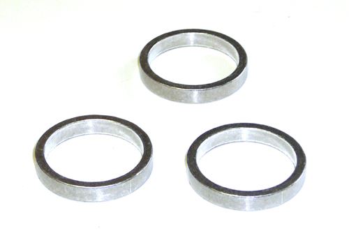 Spacer A-H 1" 3x5mm černá ,stř. Shaman