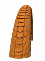 plášť Schwalbe Little Big Ben 40-622 hnědý bok plášť Schwalbe Little Big Ben 40-622 hnědý bok