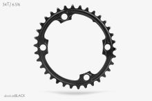 Převodník ABSOLUTEBLACK OVAL ROAD 2X 110/4bcd 34T