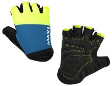 Dětské krátkoprsté rukavice MAX1 modro/žluté