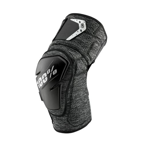 Chrániče kolen 100% FORTIS Knee Guards - Heather Grey/Black