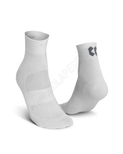 Ponožky KALAS RIDE ON Z nízké bílé/šedé