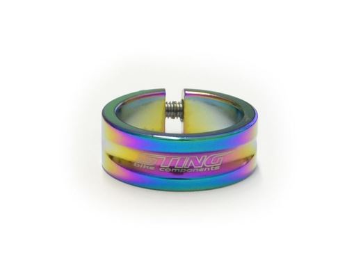 Podsedlová objímka STING ST-502 oil slick 34,9mm