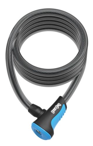 Zámek ONGUARD lanko 1200x8mm modrý 2klíče (282180)