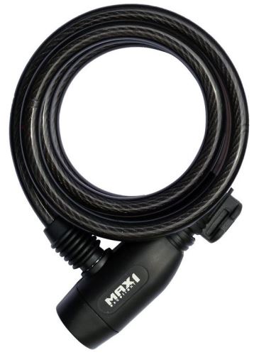 Zámek MAX1 spirála 1500x10mm ,4klíče
