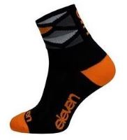 Ponožky ELEVEN Howa RHOMB Orange černo-oranžové vel. 2-4 (S)