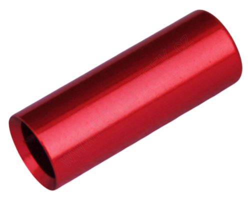 Koncovka bowdenu Max1 CNC alu 4mm utěsněná červená 100ks