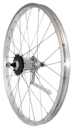 Zapletené kolo 20" zadní torpedo Velosteel 28děr