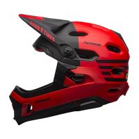 BELL Super DH MIPS Mat/Glos Red/Black Fasthouse M
