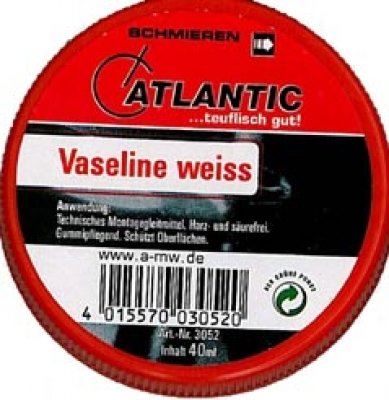 Vazelína ATLANTIC bílá 40ml