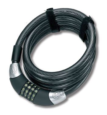 Zámek MAGNUM spirála 1800x8mm, 4 x stavitelný kód