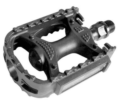 Pedály MTB dětské kuličkové malý závit