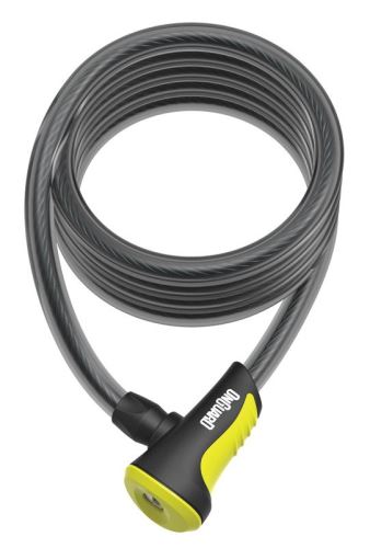 Zámek ONGUARD lanko 1200x8mm žlutý 2klíče (282183)