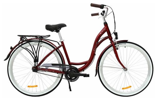 kolo STORM Barcelona 28" 3sp. 17" bordó