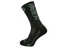 Ponožky HAVEN LITE Silver NEO LONG black/grey 2 páry vel. 8-9 (42-43) 2 páry