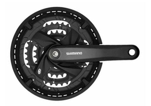 Kliky SHIMANO Acera FC-M371-L 175mm 44x32x22, černé, s krytem ,9 speed, pro osu 4HR