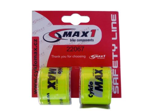 Páska reflexní MAX1 svinovací 2ks na kartě