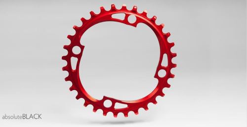Převodníky pro kliky SHIMANO XX1 32T červená ABSOLUTEBLACK (261665)